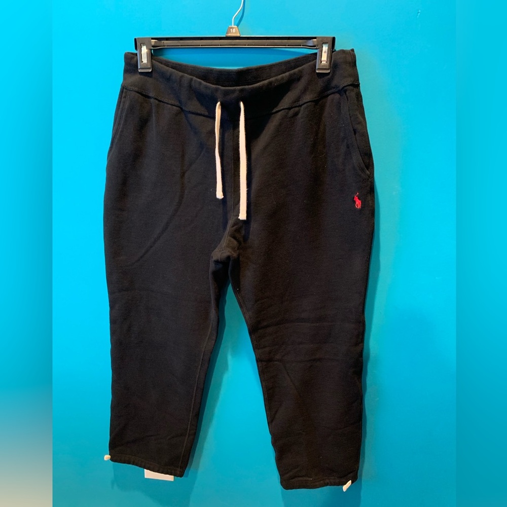 Mens Black Polo (XL) Sweatpants